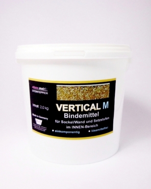 Bindemittel  für Sockel/Wand/Setzstufen INNEN, 2 kg  (16,75 €/kg)